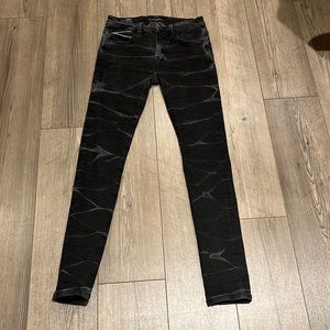 Cult of Individuality Black Skinny Jeans Size 30/32